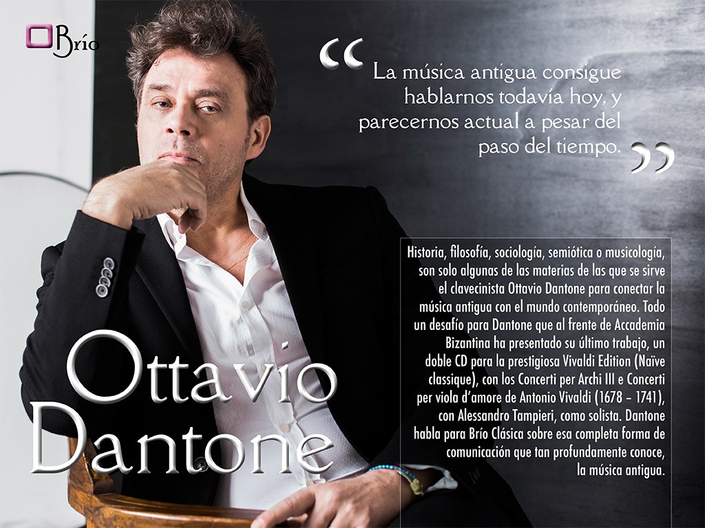 Entrevista a Ottavio Dantone, director de Accademia Bizantina