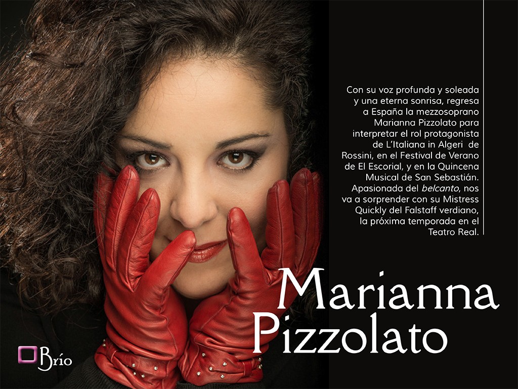 Marianna Pizzolato, deep voice Mediterranean