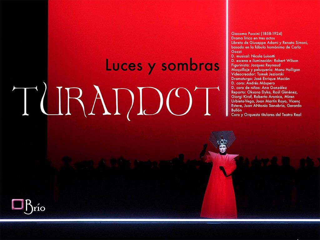 Turandot am Königlichen Theater, Licht und Schatten